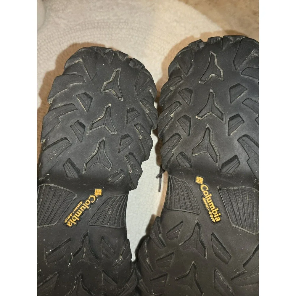 Columbia BM1729-231 Waterproof Leather Hiking Shoes Men’s 17 Omni-Grip Brown EUR